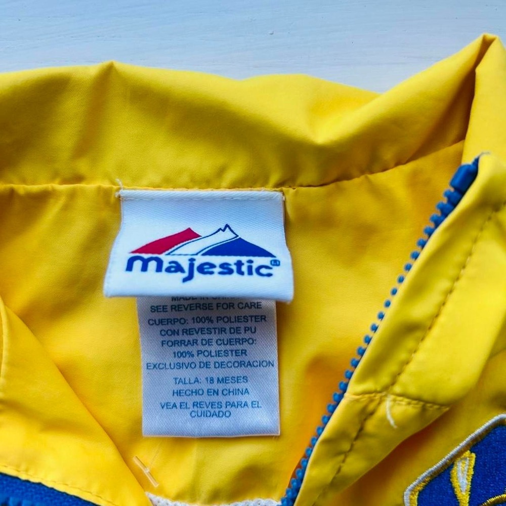 Brewers coat kids 18 M blue/yellow baseball - Picture 4 of 5